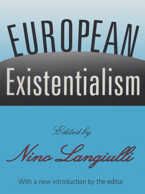 cover image of European Existentialism